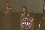 Another shot from the STS-88 crew press conference.