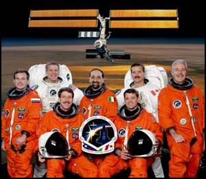 The STS-100 crew portrait. Photo courtesy of NASA.
