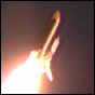 STS-102 roars into orbit. NASA image.