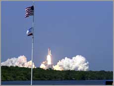 Space Shuttle Discovery launches Friday to begin STS-105. NASA photo.