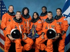 Official STS-107 crew portrait, courtesy of NASA.