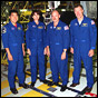 NASA photo of the STS-108 crew