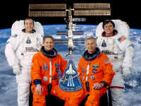 The "core crew" of STS-111 will remain the same from liftoff to touchdown.