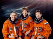 ISS Expedition Five crew. NASA Photo.