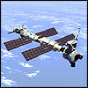 The International Space Station. Computer-generated image courtesy of NASA.