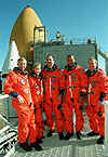 STS-98 crew photo courtesy of NASA.