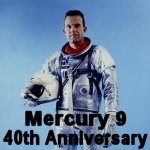 Gordon Cooper flew the last Mercury mission in May 1963. NASA photo.